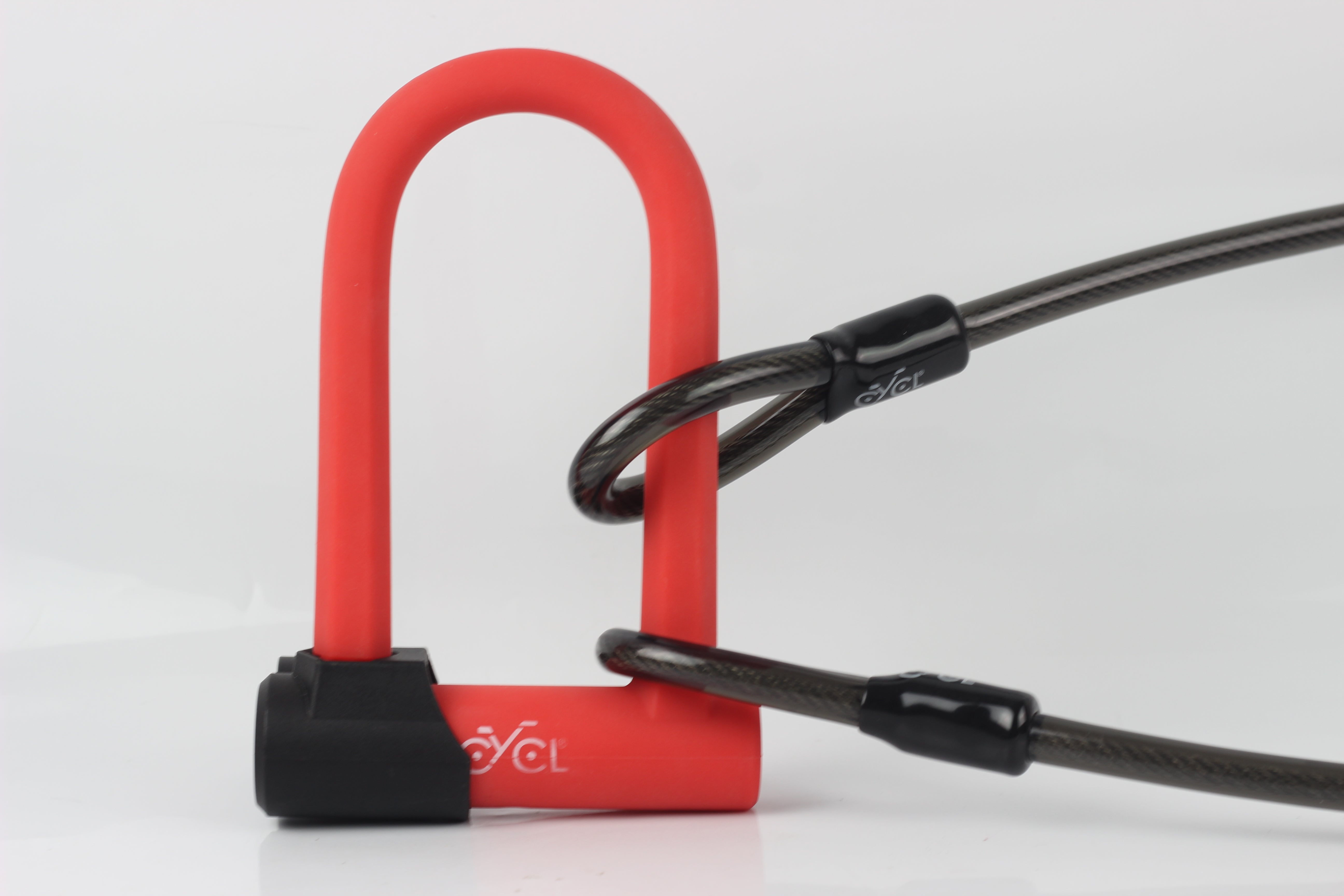 Red best sale bike lock